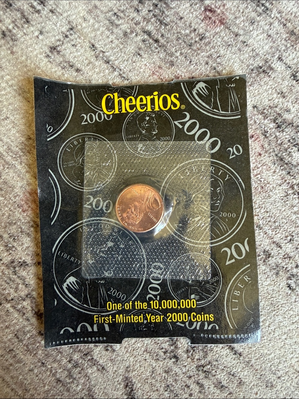 Cheerios 2000 Penny Promotional Coin